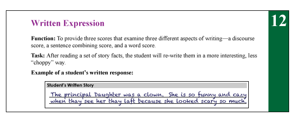 TILLS-subtest-12-written-expression